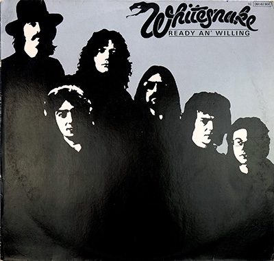 WHITESNAKE - Ready and Willing (EU & German Releases)  album front cover vinyl record